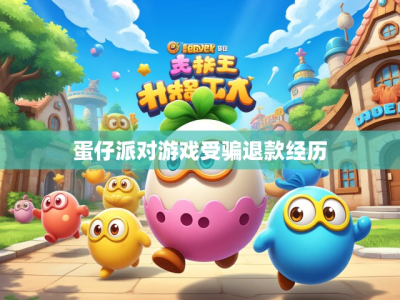 蛋仔派对游戏受骗退款经历