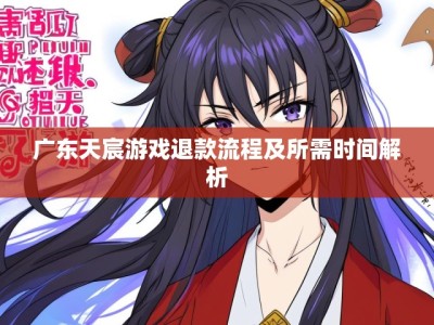 广东天宸游戏退款流程及所需时间解析