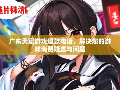 广东天宸游戏退款电话,解决您的游戏消费疑虑与问题
