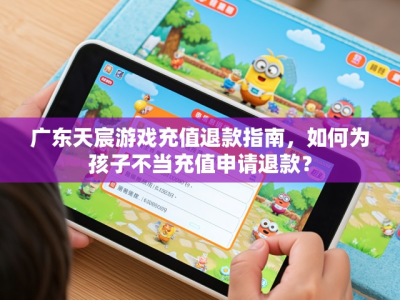 广东天宸游戏充值退款指南，如何为孩子不当充值申请退款？