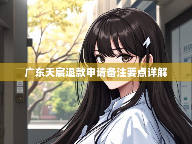 广东天宸退款申请备注要点详解