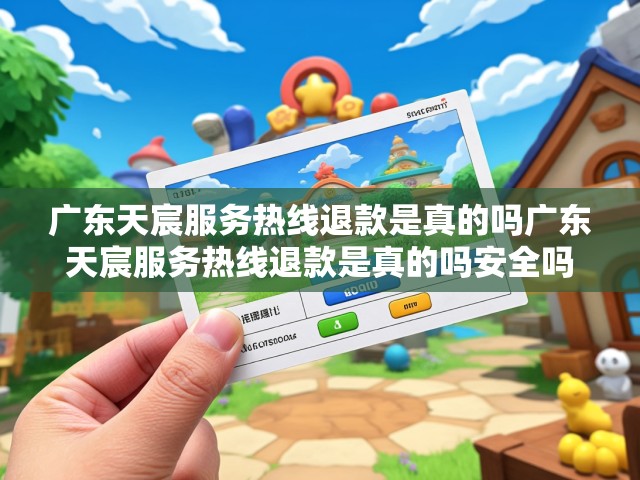关于广东天宸服务热线退款问题的真实探究