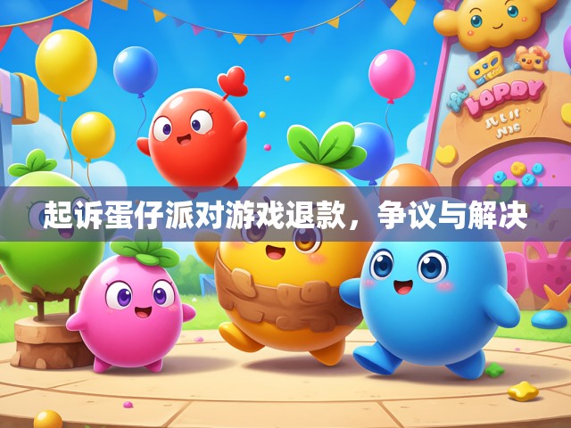 起诉蛋仔派对游戏退款，争议与解决